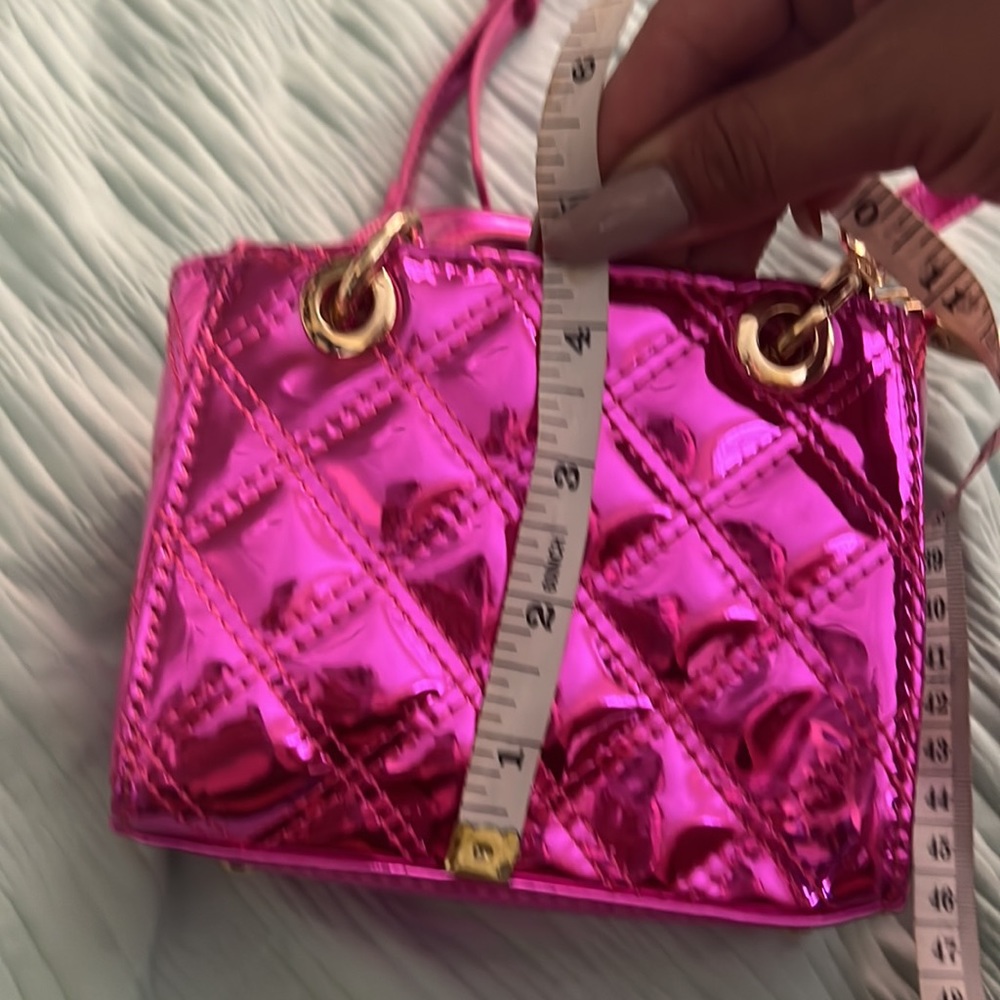 Fuchsia Mini Purse - Picture 6 of 7